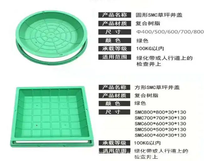 零陵树脂复合种植井盖展示